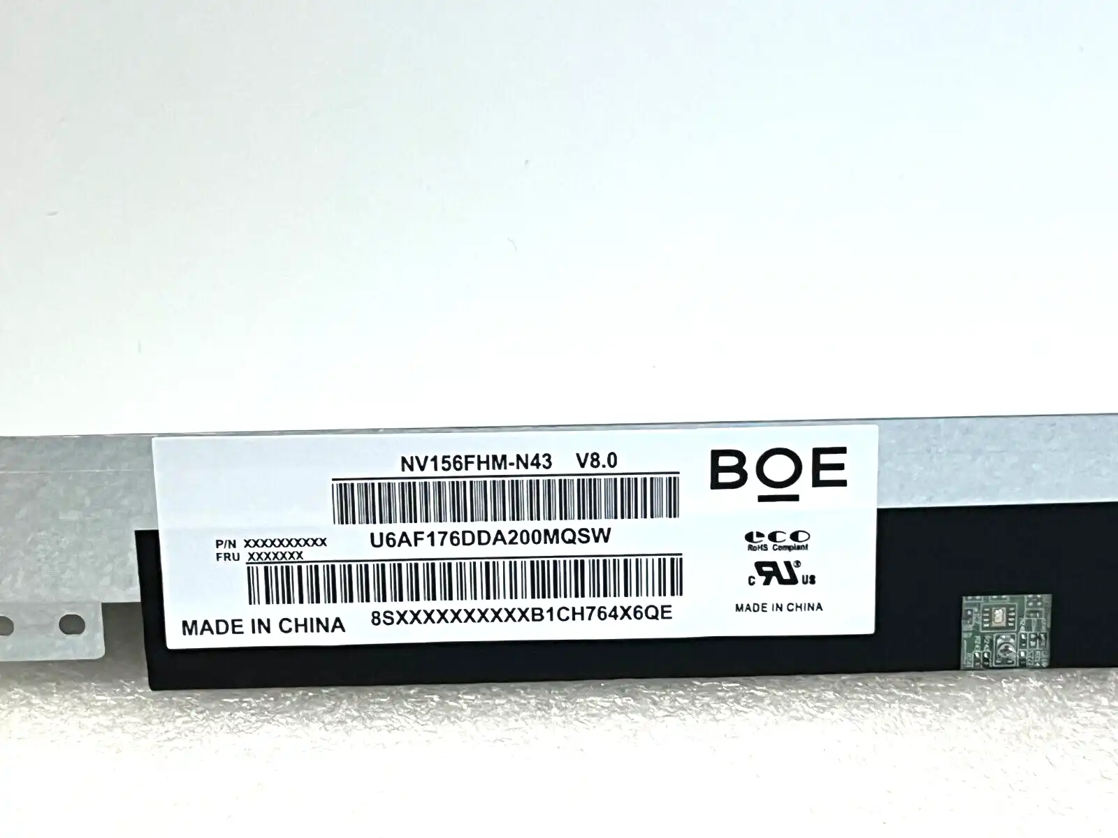 15.6&quot; Original BOE LED LCD Screen NV156FHM-N43 Full HD  1080p 30-pin matte