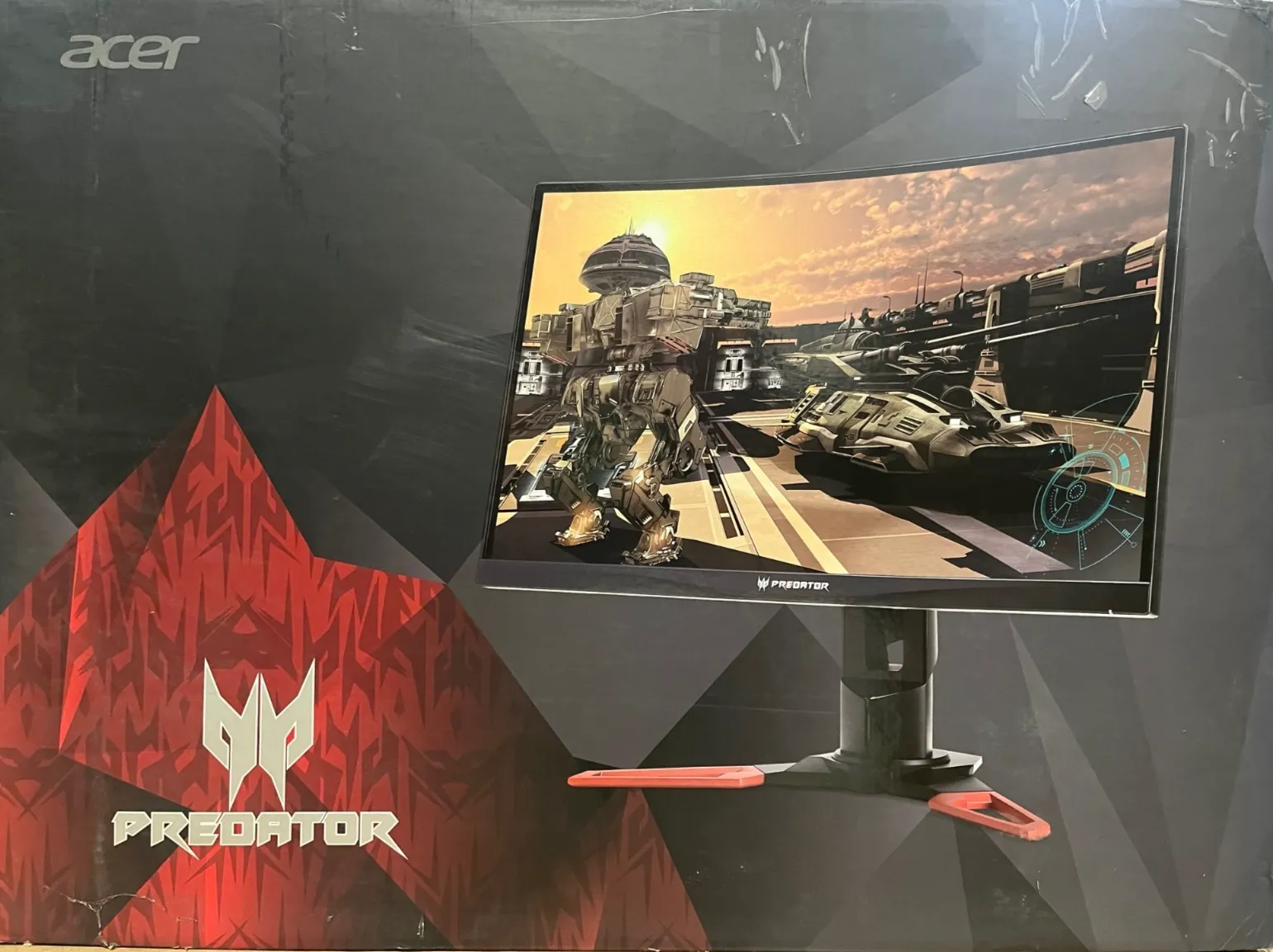 27" Acer Predator Z1 curved gaming monitor Z271U 2560x1440 IPS 1ms 144Hz G-Sync