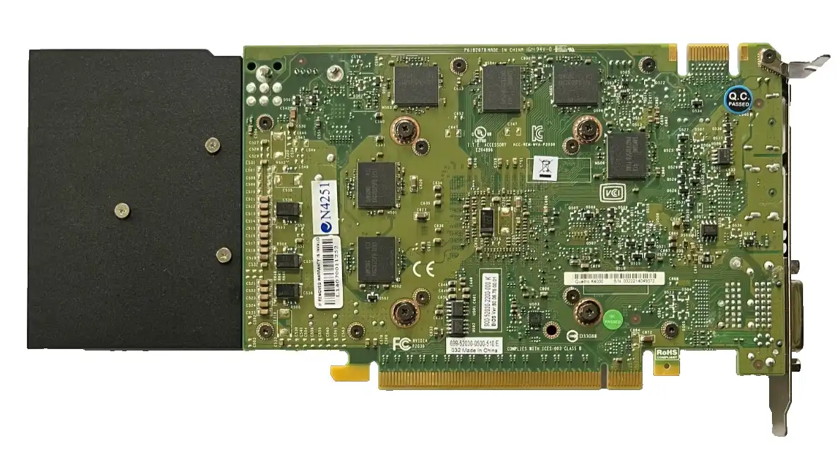 4Gb nVidia Quadro K2200 (K4000) GDDR5 PCI-E 2.0 x16 full height graphics card
