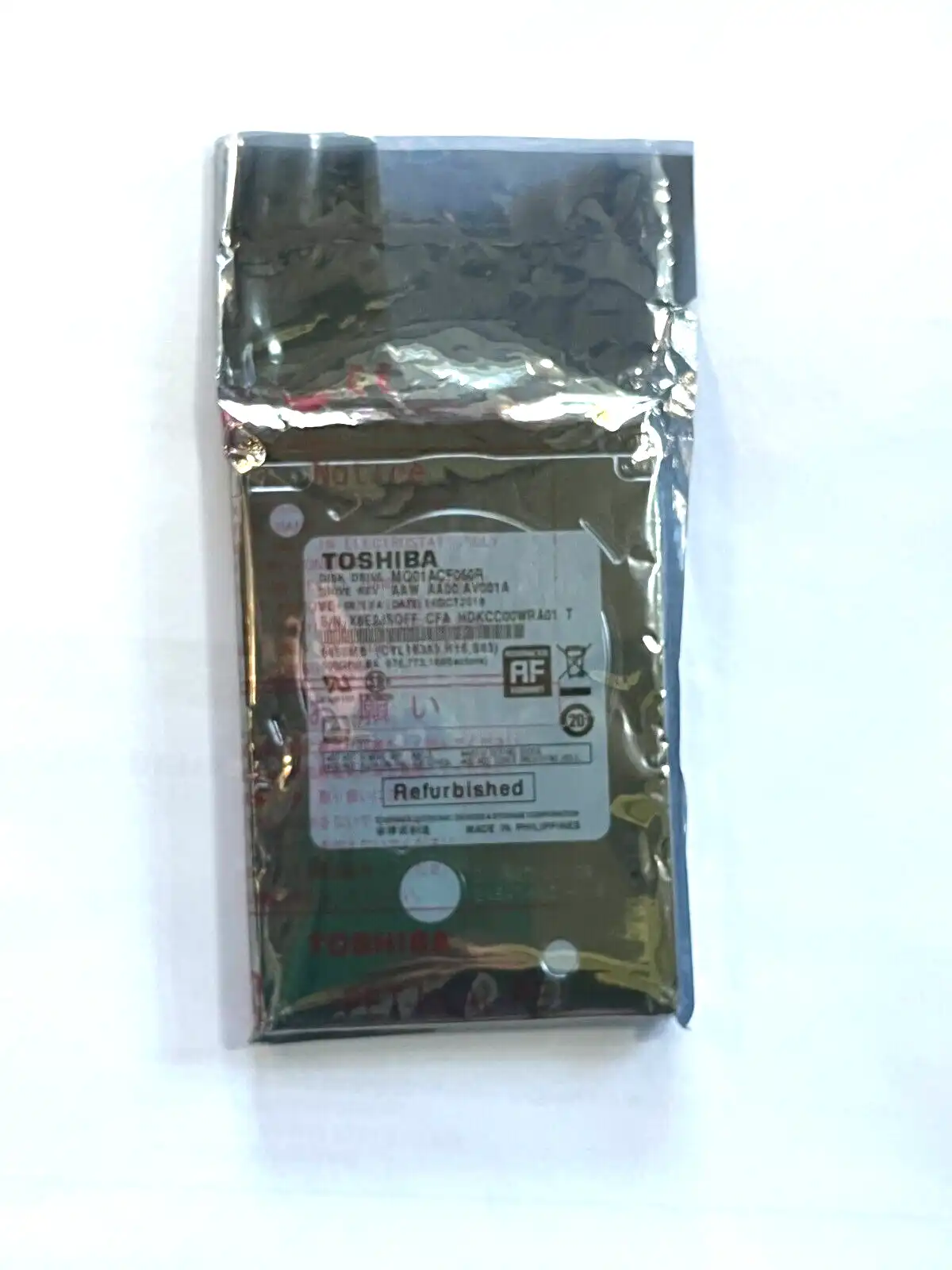 500Gb Toshiba MQ01ACF050R 2.5&quot; internal SATA 6Gb/s 7mm 7200rpm laptop Hard Drive