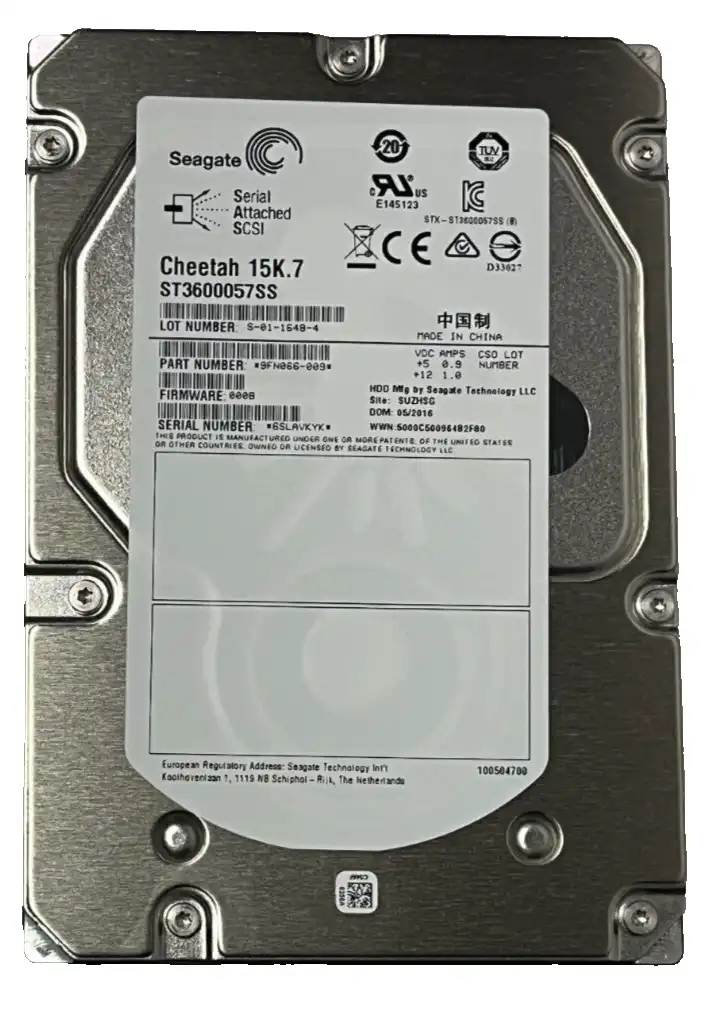 600GB Seagate Cheetah 15K.7 ST3600057SS 15000 RPM 3.5&quot; 6Gb/s 16Mb SAS hard drive
