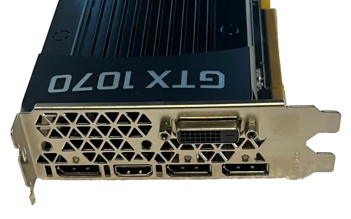 8Gb nVidia GeForce GTX 1070 GDDR5 PCI-E 3.0 full height graphics card brand new