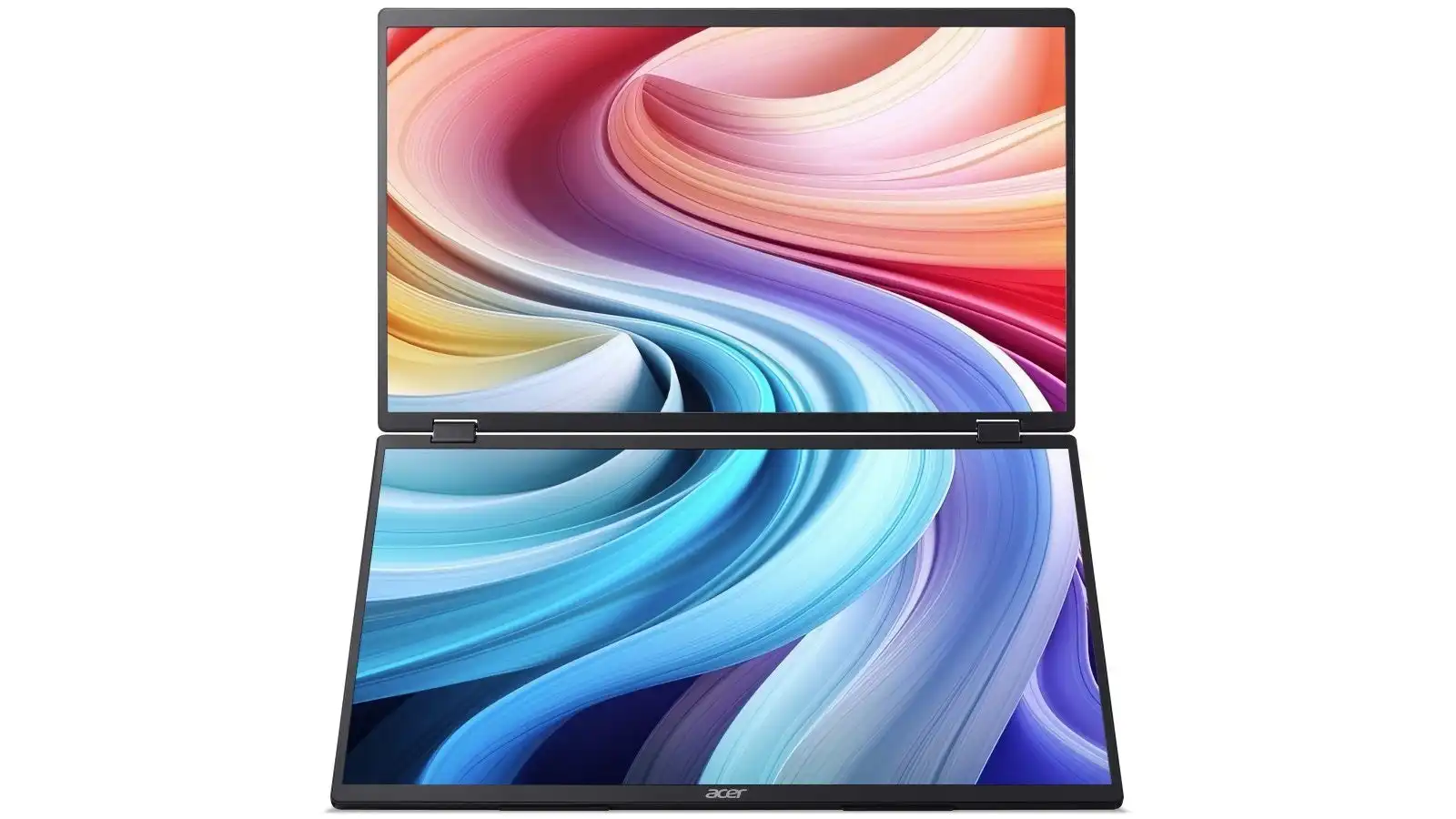 Acer 18.5-inch PD193Q Ebmiuux Dual Display IPS 4ms 100Hz FHD Portable Monitor