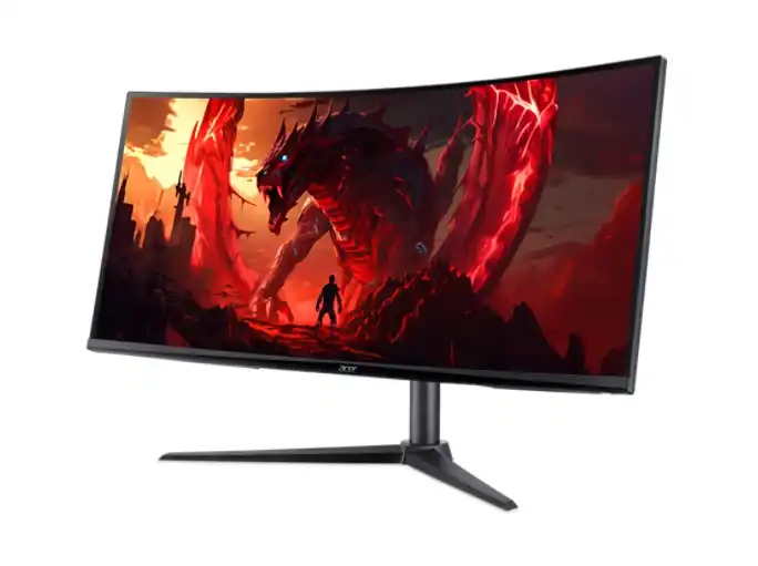 Acer 34" Curved Gaming Monitor XZ342CU V3 1ms 180Hz 3440x1440 Adaptive Sync