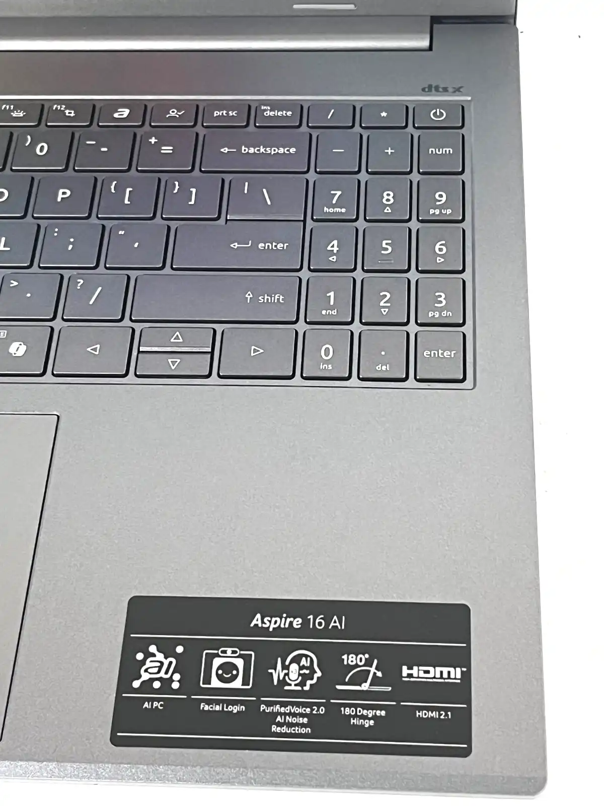 Acer Aspire 16 AI A16-11M Snapdragon X 16Gb RAM 512GB 16" WUXGA IPS 120Hz