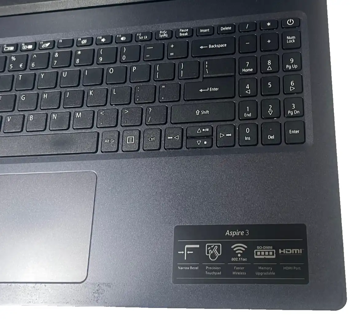 Acer Aspire 3 A315-23 AMD Ryzen 5 3500U 16Gb RAM 512GB SSD 15.6" FHD Win11 Home