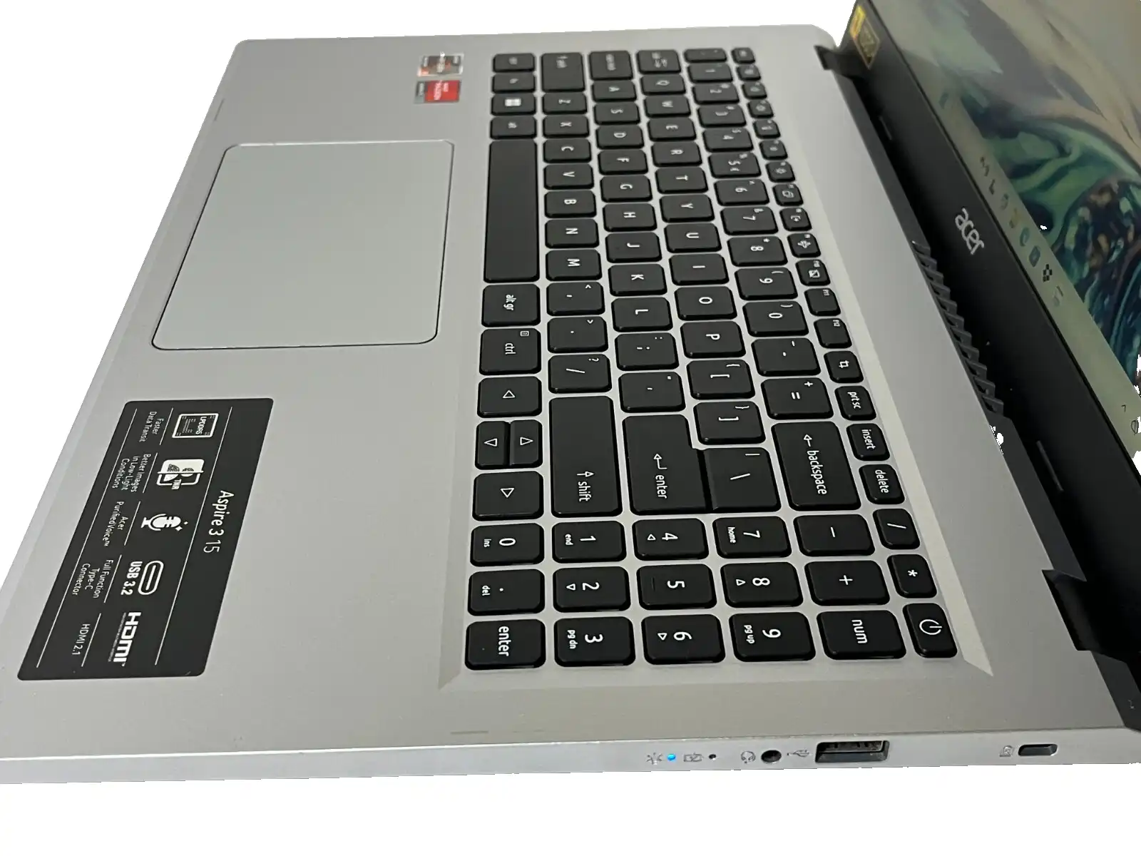 Acer Aspire 3 A315-24P AMD Ryzen 5 7520U 16Gb RAM 1TB SSD 15.6" FHD Win11