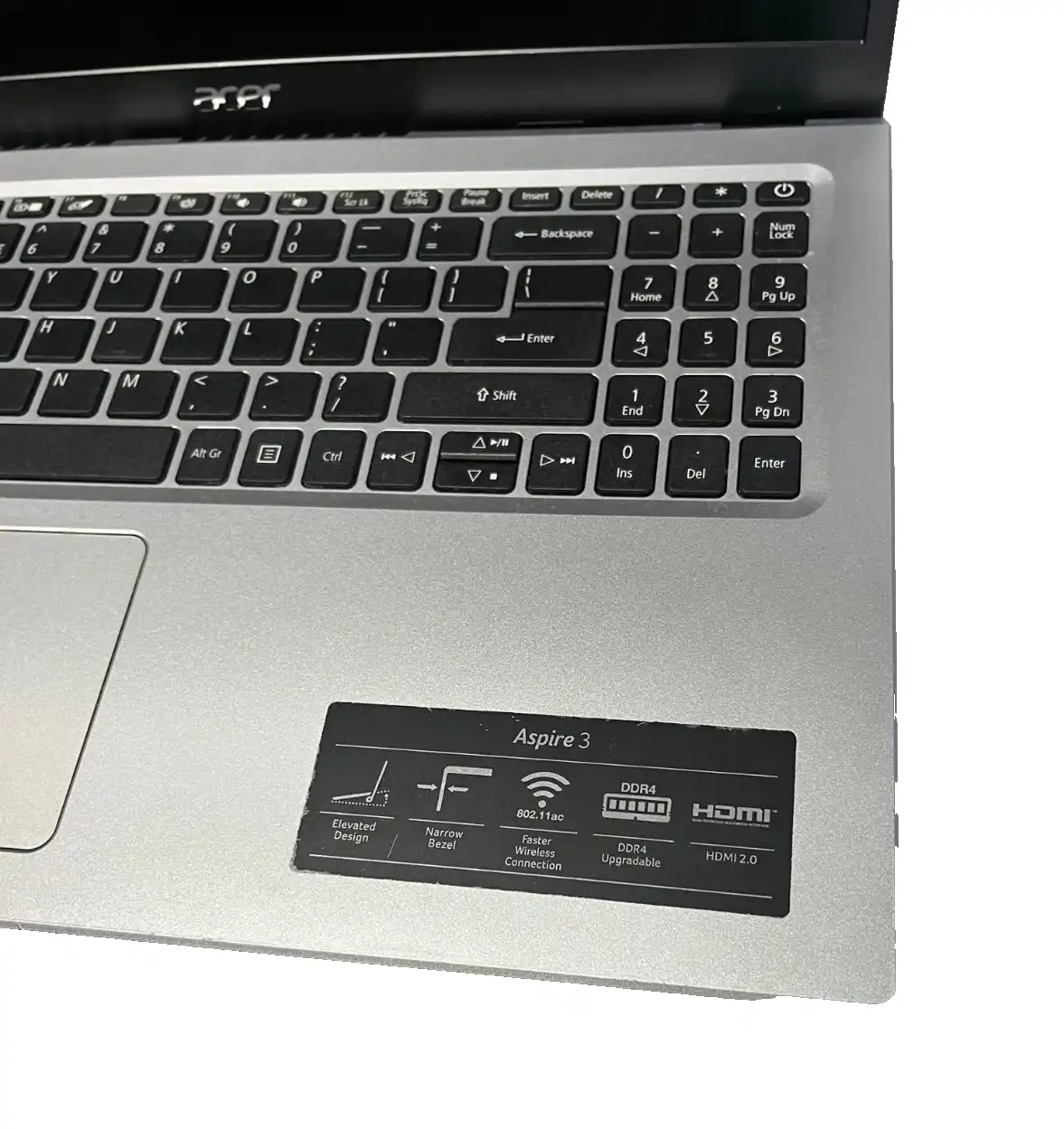 Acer Aspire 3 A315-35 Intel Dual Core N4500  4Gb RAM 128GB SSD 15.6" FHD Win11