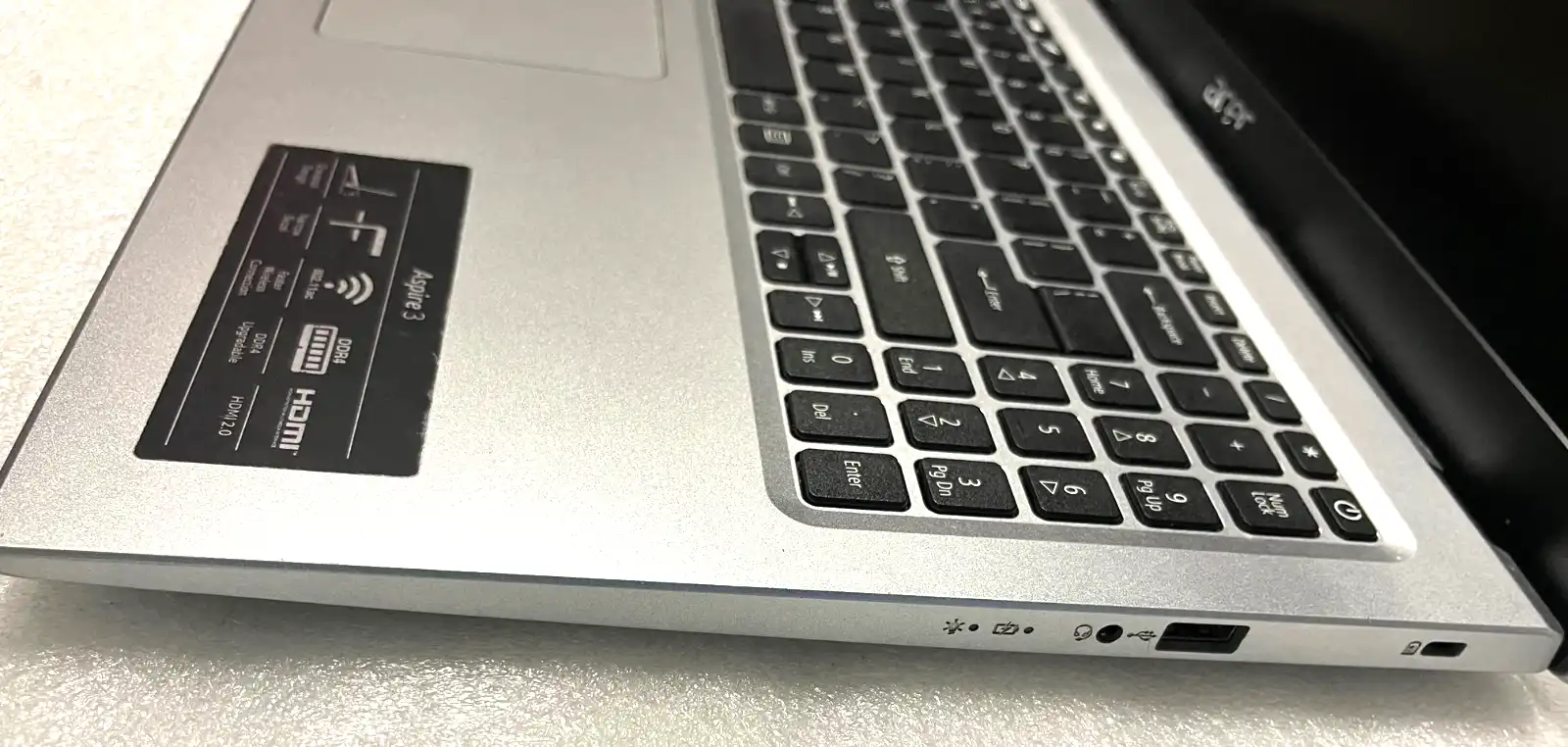 Acer Aspire 3 A315-35 Intel Dual Core N4500  4Gb RAM 128GB SSD 15.6" FHD Win11