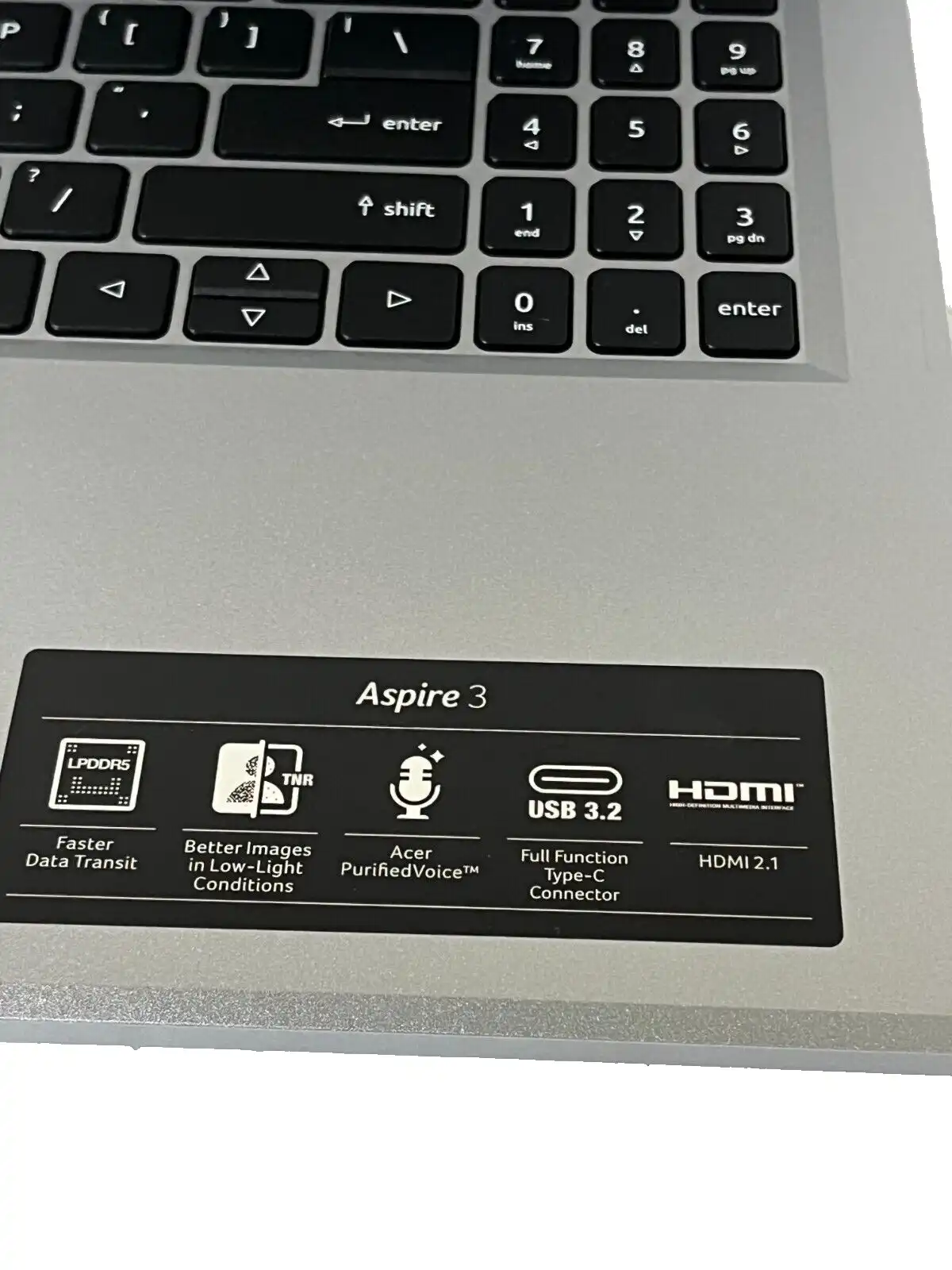 Acer Aspire 3 A515-24P AMD Ryzen 3 7320u 8Gb RAM 256GB SSD 15.6" FHD Win11