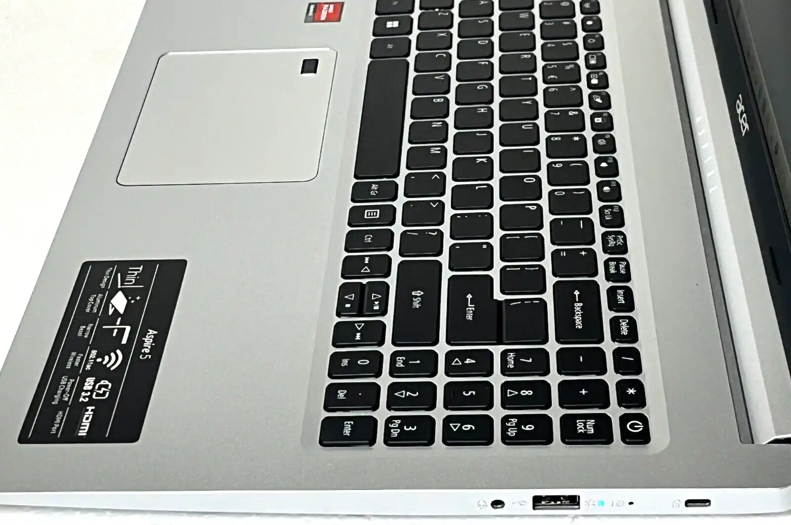 Acer Aspire 5 A515-45 Intel AMD Ryzen 5 5500u 8Gb RAM 512GB SSD 15.6" FHD IPS