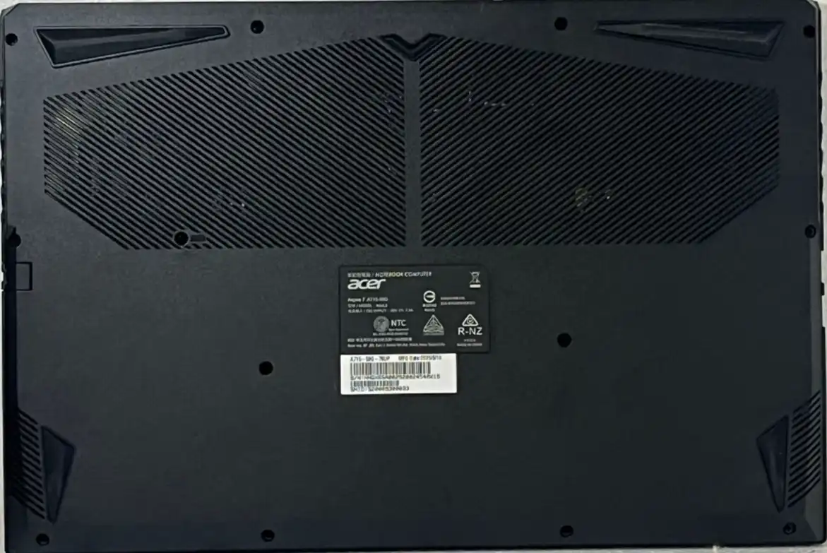 Acer Aspire 7 A715-59G Intel i7-12650 16Gb RAM 512GB SSD 6Gb RTX3050 15.6" 144Hz