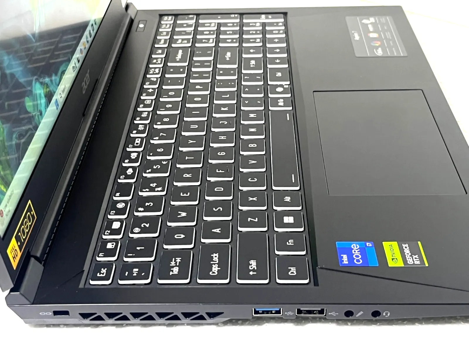 Acer Aspire 7 A715-59G Intel i7-12650 16Gb RAM 512GB SSD 6GB RTX3050 15.6 144Hz