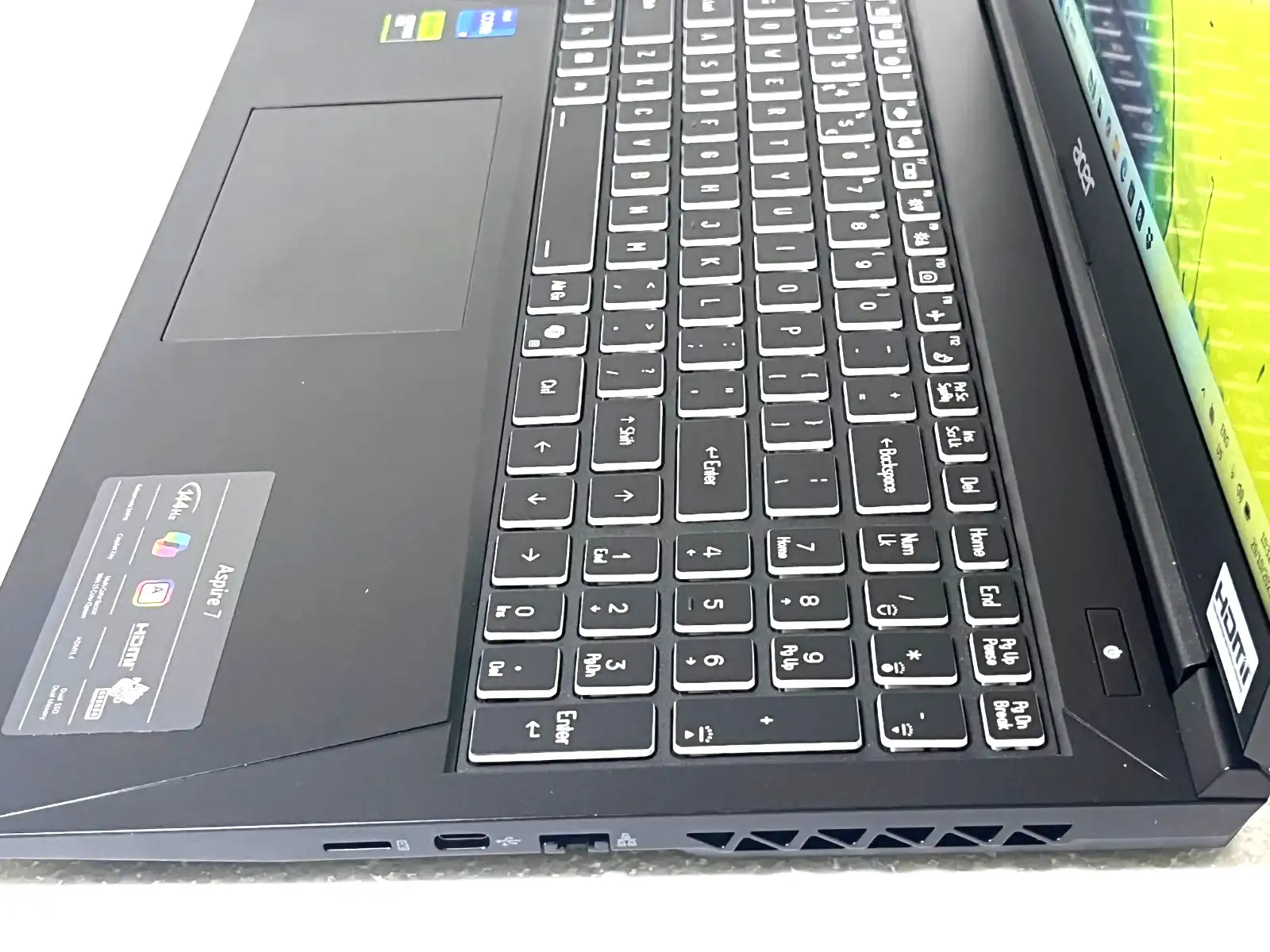 Acer Aspire 7 A715-59G Intel i7-12650 16Gb RAM 512GB SSD 6Gb RTX3050 15.6" 144Hz
