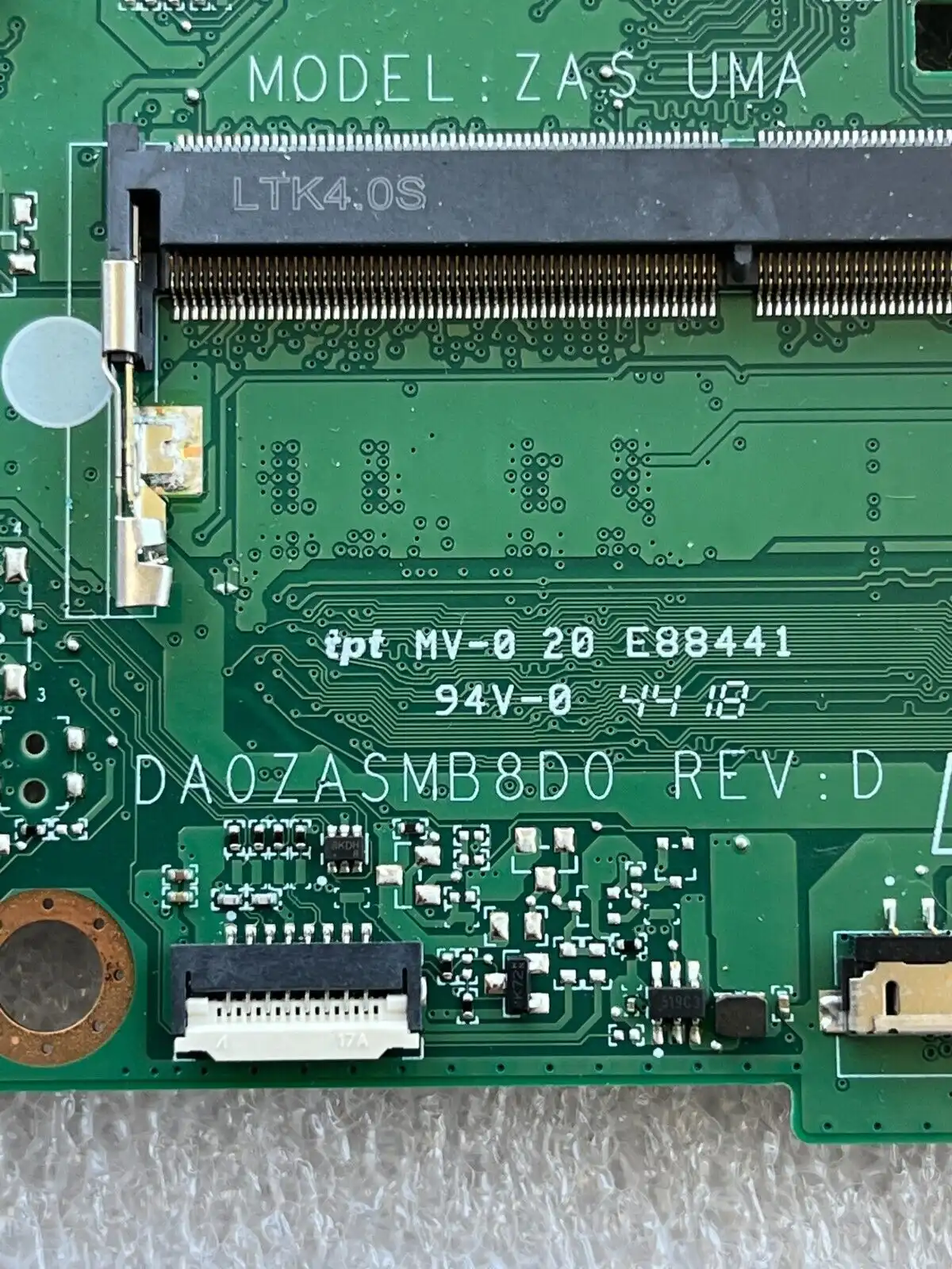 Acer Aspire A315-21 motherboard AMD A4-9125 CPU 4GB RAM NB.GNV11.00N
