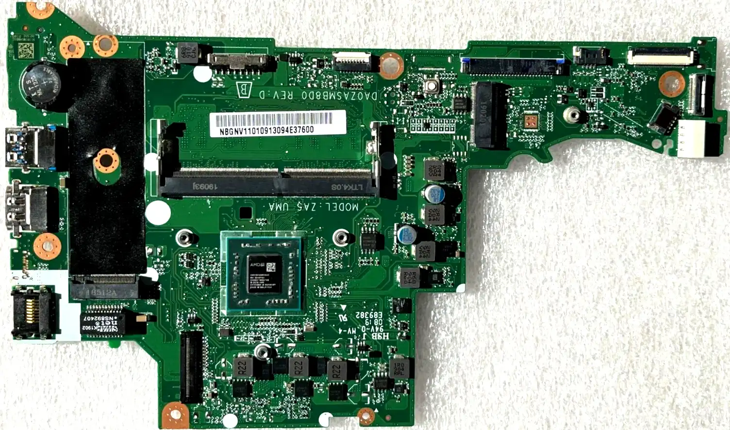 Acer Aspire A315-21g motherboard AMD A4-9120 CPU 4GB RAM NB.GNV11.010