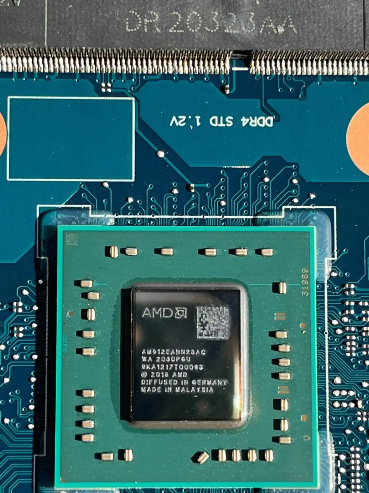 Acer Aspire A315-22 motherboard AMD A4-M9120E CPU 4GB RAM NB.HE811.001