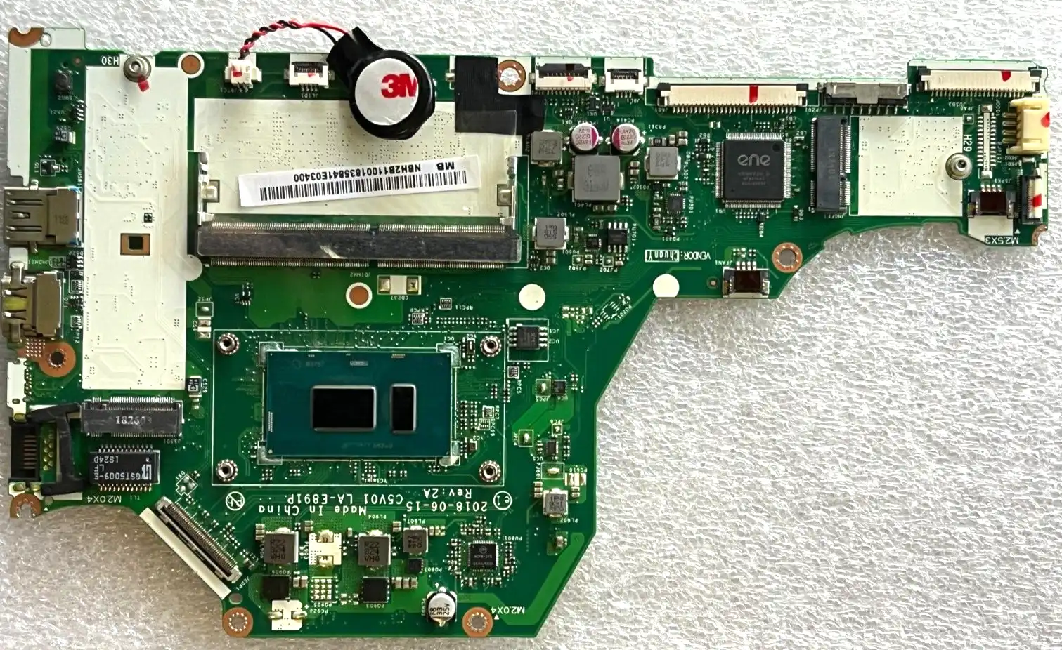 Acer Aspire A315-53 motherboard Intel i3-8130u CPU 4GB RAM NB.H2B11.001