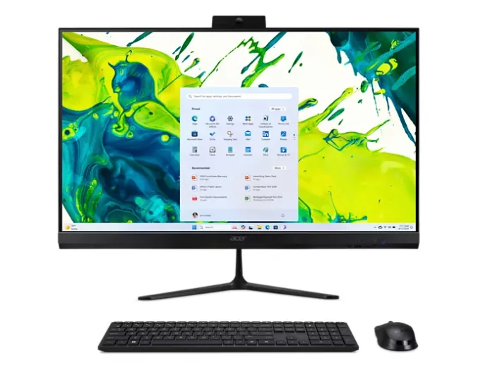 Acer Aspire C27-2G All in One AMD Ryzen 5 7430U CPU 16GB RAM 1TB SSD 27"