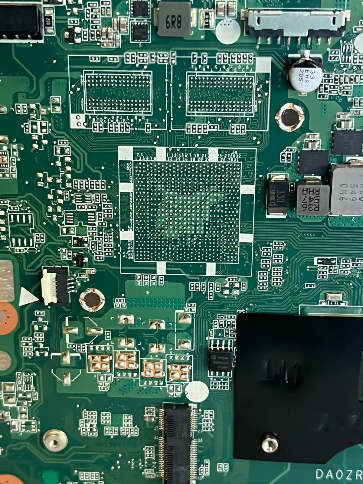 Acer Aspire E5-522 laptop motherboard with AMD A6-7310 CPU NB.MWK11.002