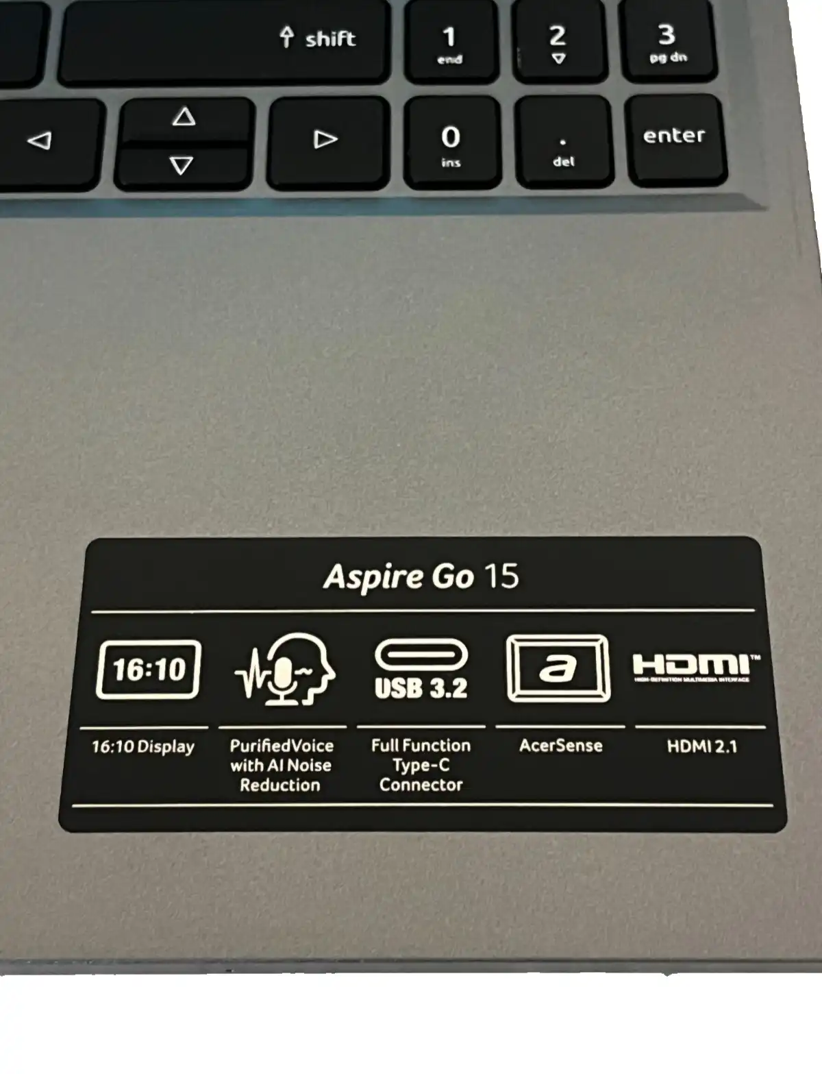 Acer Aspire Go AG15-51P Intel Core i5-1235U 8Gb RAM 512GB SSD 15.3" IPS WUXGA