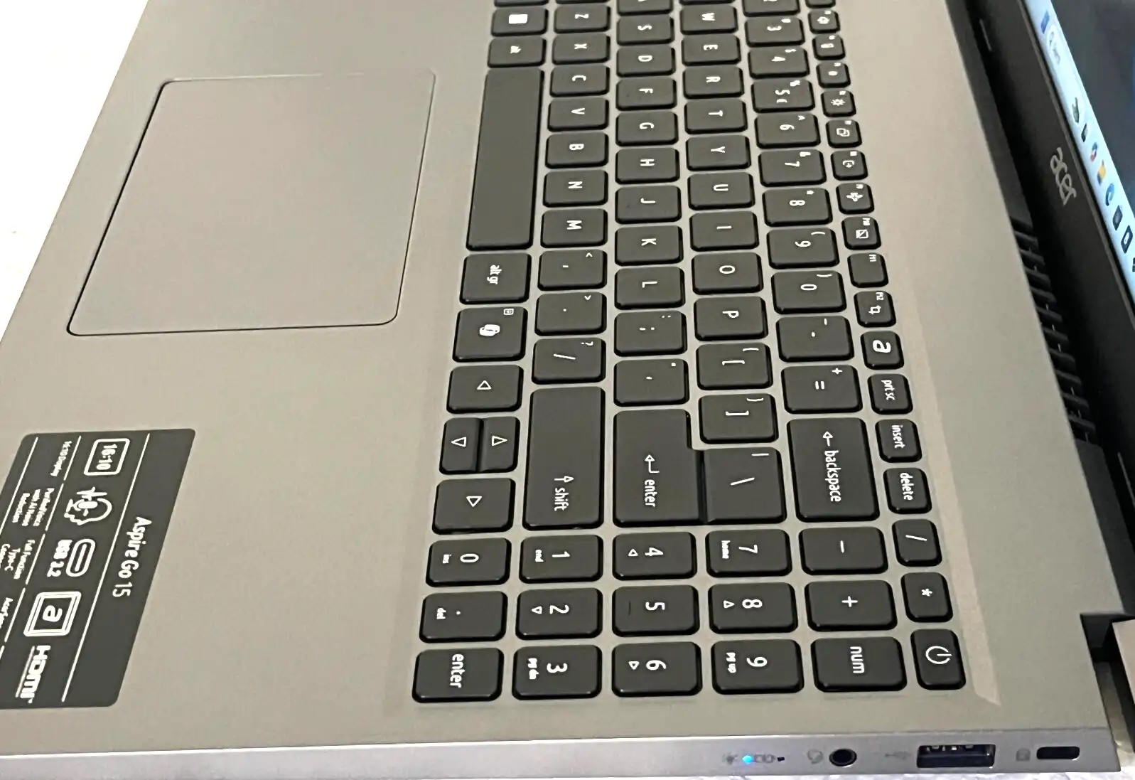 Acer Aspire Go AG15-51P Intel Core i5-1235U 8Gb RAM 512GB SSD 15.3" IPS WUXGA