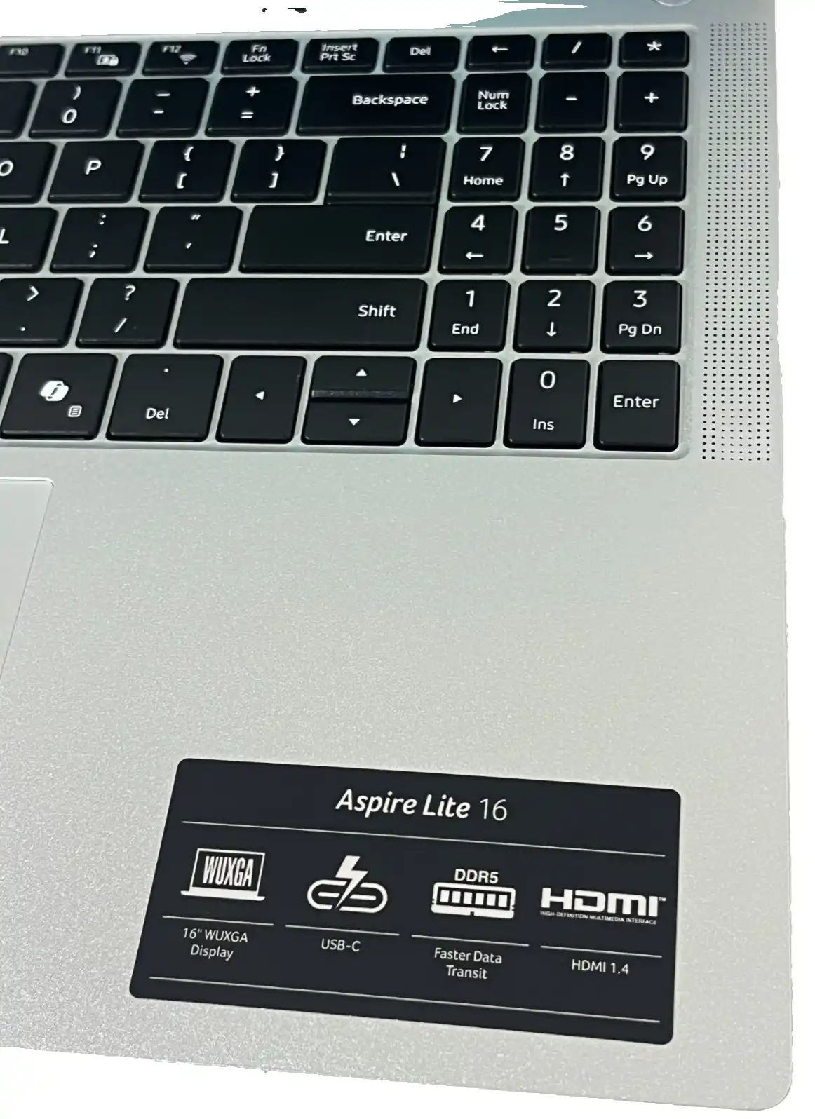 Acer Aspire Lite AL16-52P Intel i7-1355U CPU 16Gb RAM 512GB SSD 16" WUXGA IPS