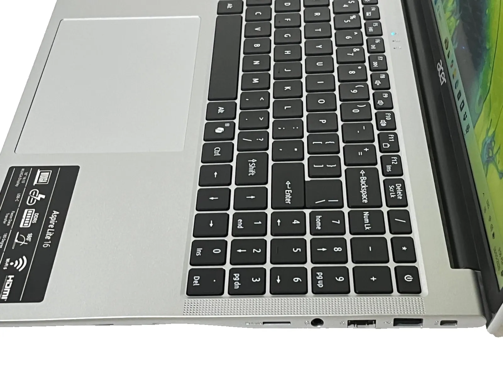 Acer Aspire Lite AL16-54P Intel i5 120U CPU 8Gb RAM 512GB SSD 16" WUXGA IPS