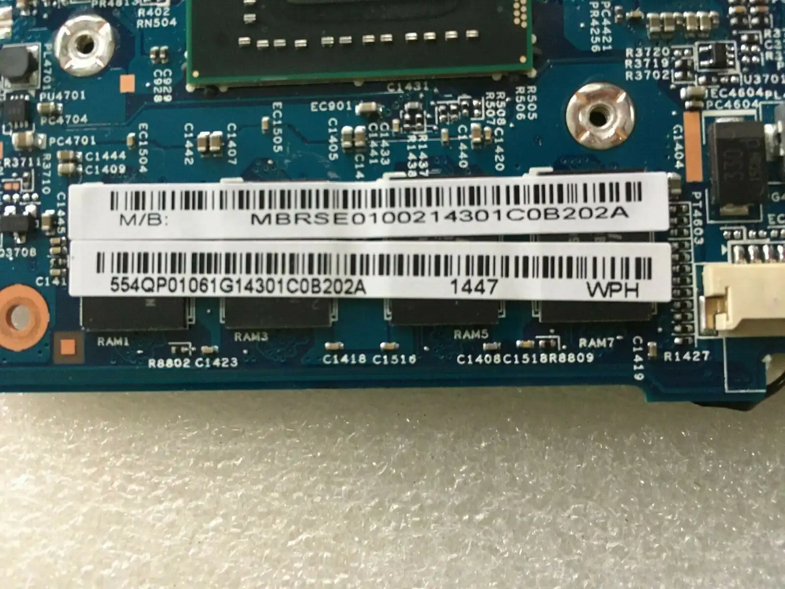 Acer Aspire S3-951 Laptop motherboard w/4GB RAM w/ Intel i5-2467 CPU MB.RSE01.002
