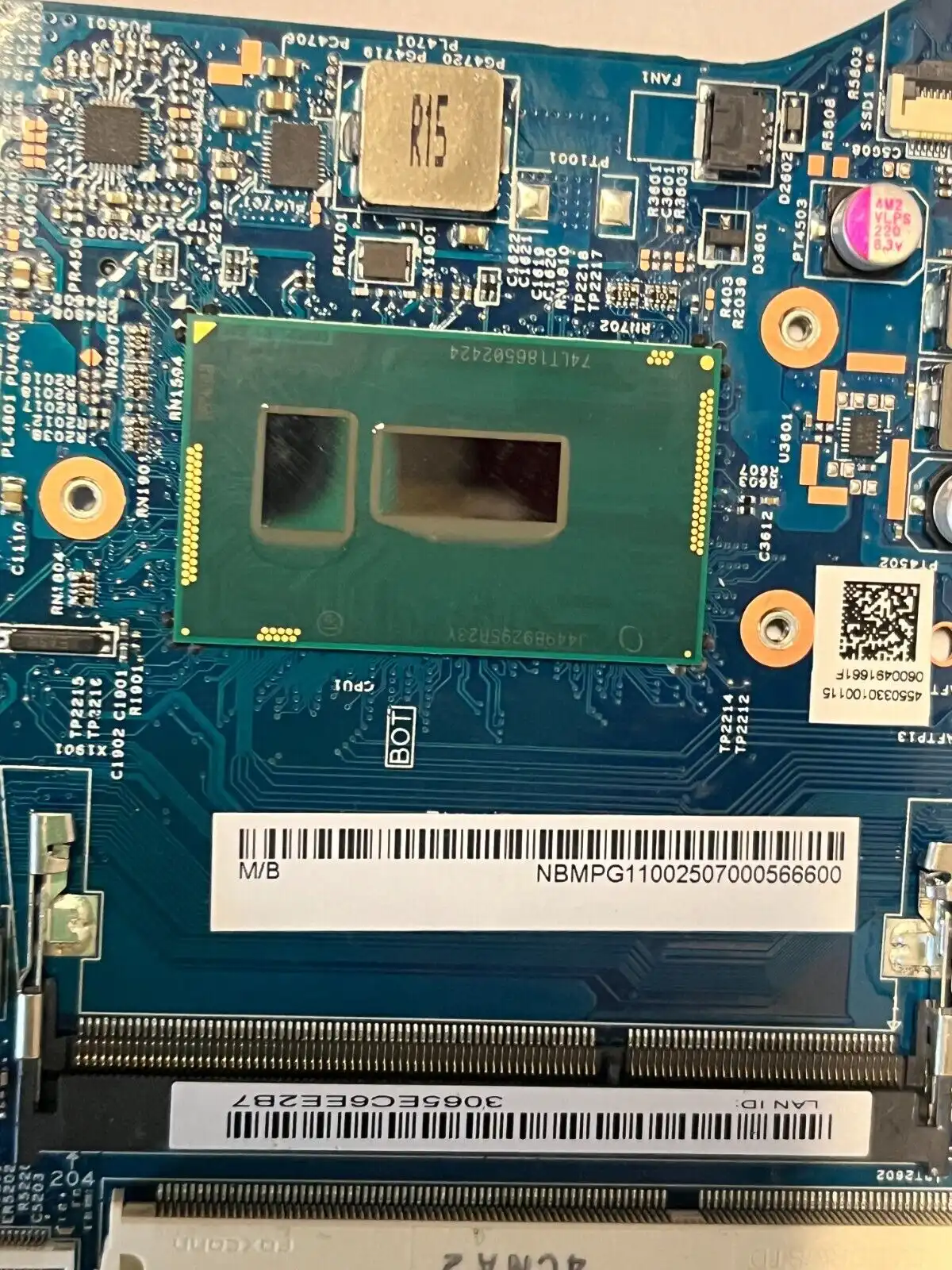 Acer Aspire V3-371 laptop motherboard Intel i5-5200U CPU NB.MPG11.002