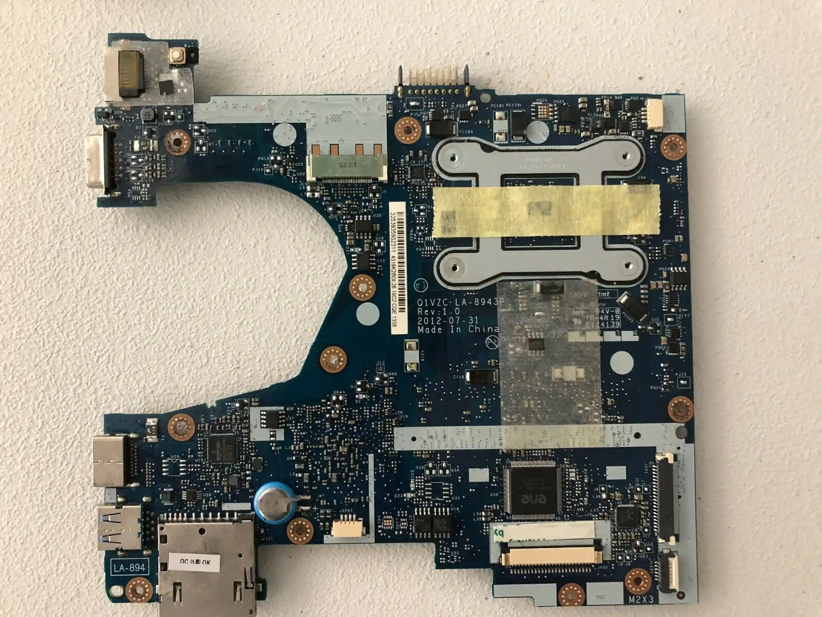 Acer Aspire V5-171 laptop motherboard w/ Intel i3-3227U CPU NB.M3A11.00M