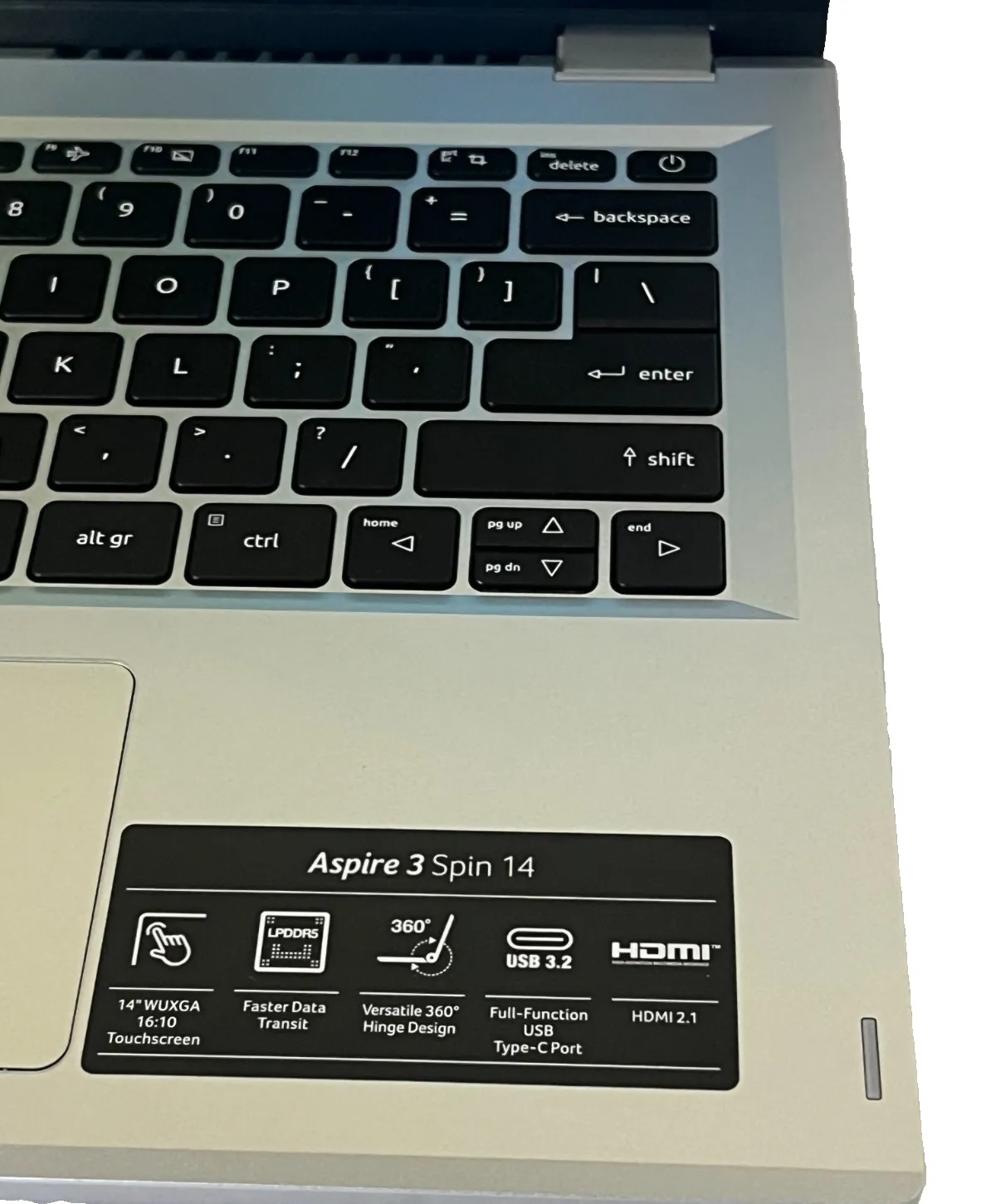 Acer Aspre  Go AGSP14-31PT Intel N150 QuadCore 4Gb RAM 128GB SSD 14" IPS Touch