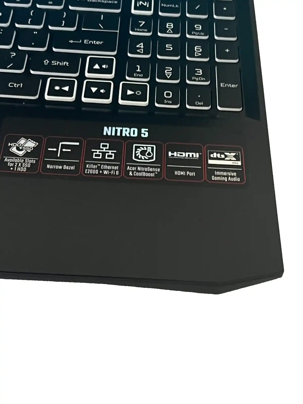 Acer Nitro 5 AN515-55 Intel i7-10750h 16Gb RAM 512GB SSD 6Gb RTX2060 15.6" FHD