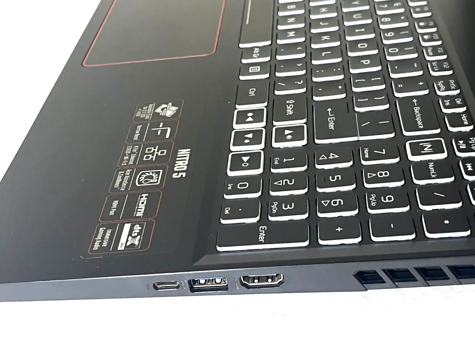 Acer Nitro 5 AN515-55 Intel i7-10750h 16Gb RAM 512GB SSD 6Gb RTX3060 15.6" FHD