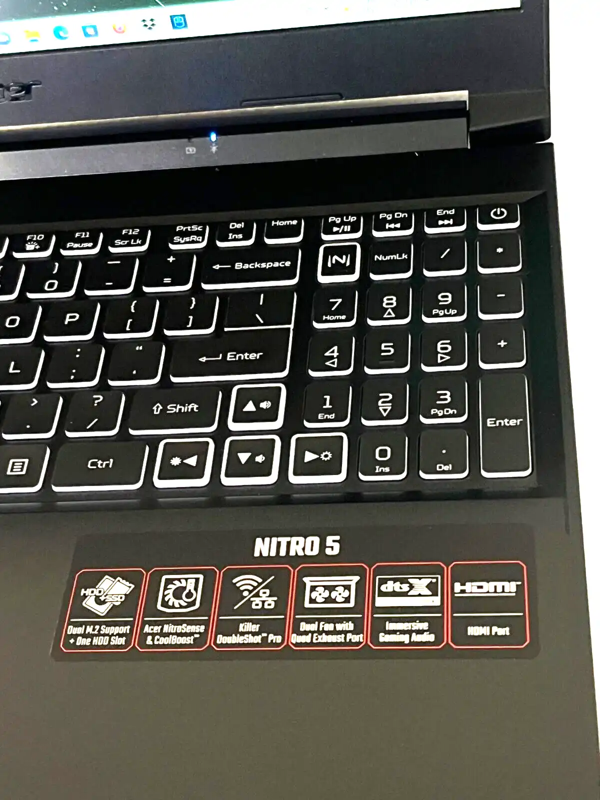 Acer Nitro 5 AN515-56 Intel i5-11300h 16Gb RAM 512GB SSD 4Gb GTX1650 15.6" FHD
