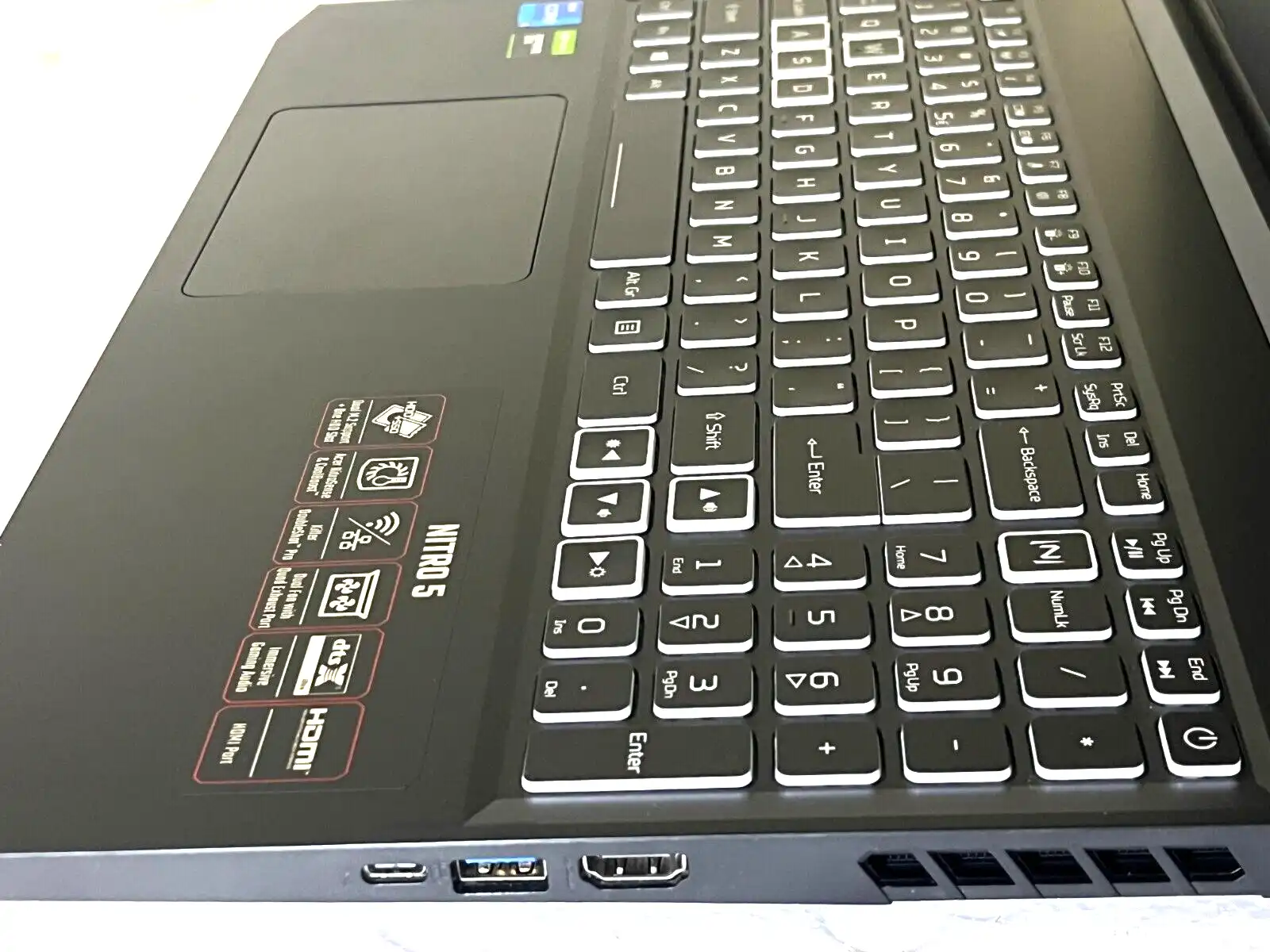 Acer Nitro 5 AN515-56 Intel i5-11300h 16Gb RAM 512GB SSD 4Gb GTX1650 15.6" FHD