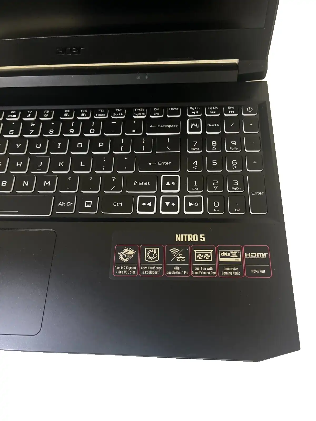 Acer Nitro 5 AN515-56 Intel i7-11370 16Gb RAM 512GB SSD 4Gb GTX1650 15.6" FHD