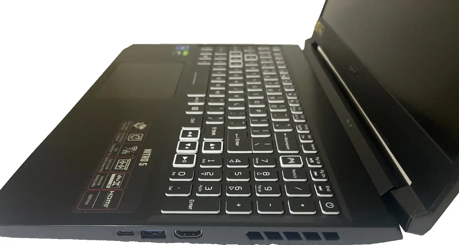 Acer Nitro 5 AN515-56 Intel i7-11370 16Gb RAM 512GB SSD 4Gb GTX1650 15.6" FHD