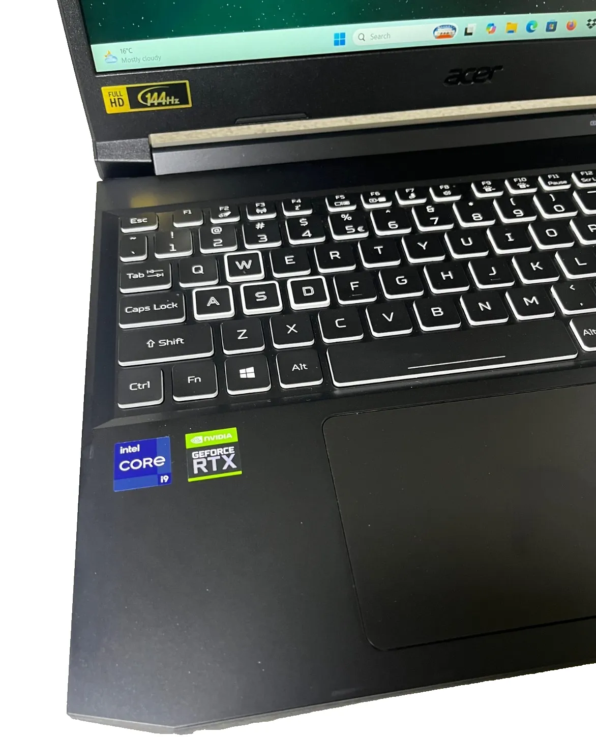 Acer Nitro 5 AN515-57 Intel i9-11900h 16Gb RAM 512GB SSD 6Gb RTX3060 15.6" FHD