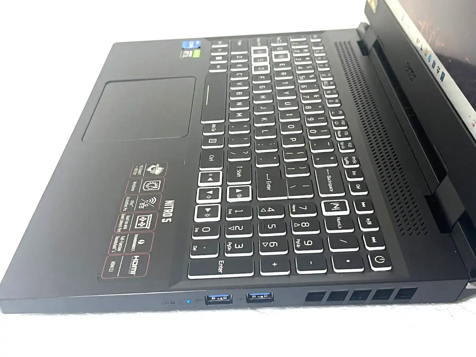Acer Nitro 5 AN515-58 Intel i5-12500h 16Gb RAM 512GB SSD 4Gb RTX3050 15.6" FHD