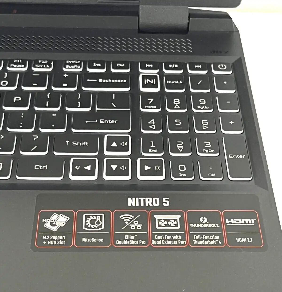 Acer Nitro 5 AN515-58 Intel i9-12900h 16Gb RAM 512GB SSD 6Gb RTX3060 15.6" FHD