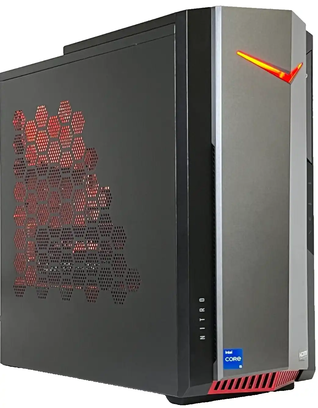Acer Nitro N50-640 Gaming PC Intel i5-12400 16Gb RAM 512GB SSD 4GB GTX 1650 DVDR