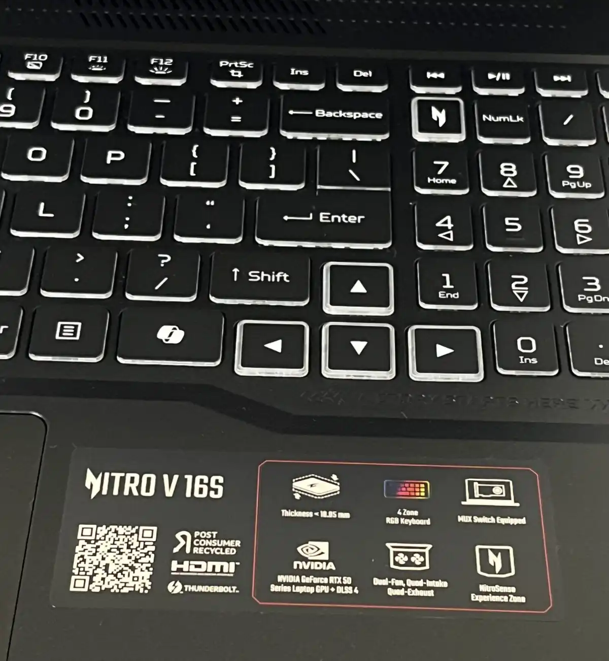 Acer Nitro V 16S  ANV16S-71 Intel i5 210h 16Gb RAM 1TB SSD 8Gb RTX5060 16" 180Hz