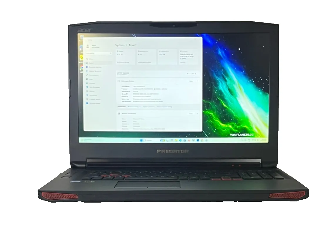 Acer Predator 17" G9-793 Intel i7-6700HQ 32Gb RAM 512GB SSD 2TB HDD 4Gb GX980M