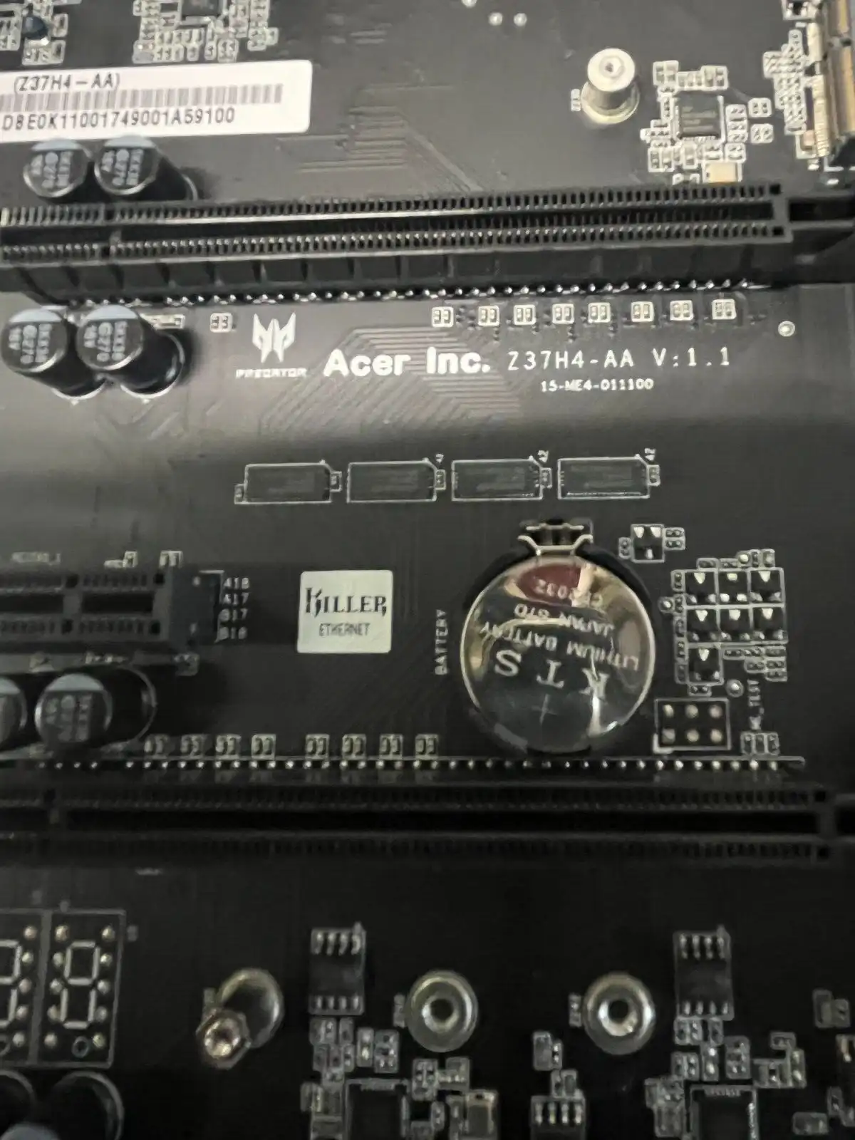 Acer Predator Orion PO9-600 FCLGA1151 Motherboard (Z37H4-AA) DB.E0K11.001