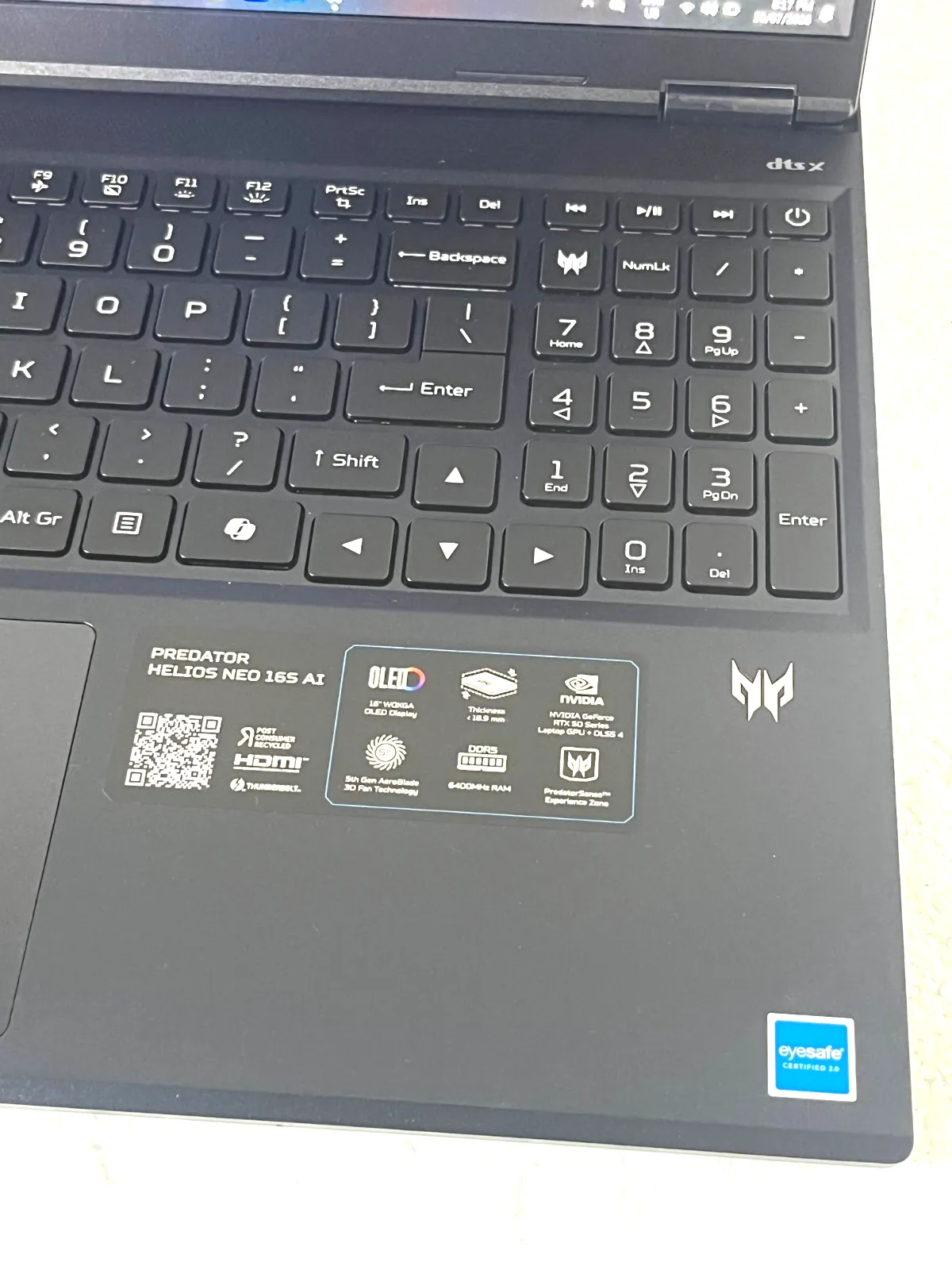 Acer Predator  PHN16S-71 Intel Ultra 9 64Gb RAM 1TB SSD 8Gb RTX5060 16" 240Hz