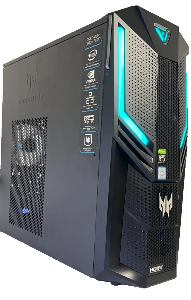 Acer Predator PO3-600 Intel i7-9700 32Gb RAM 256GB SSD 2TB HDD 6GB RTX 2060