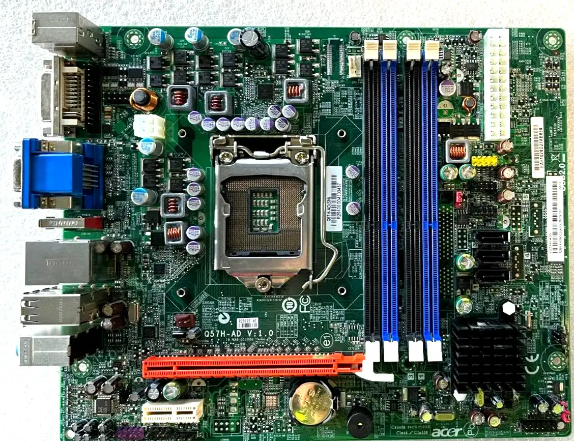 Acer Q57H-AD motherboard LGA1156 DDR3  MB.VAH09.002
