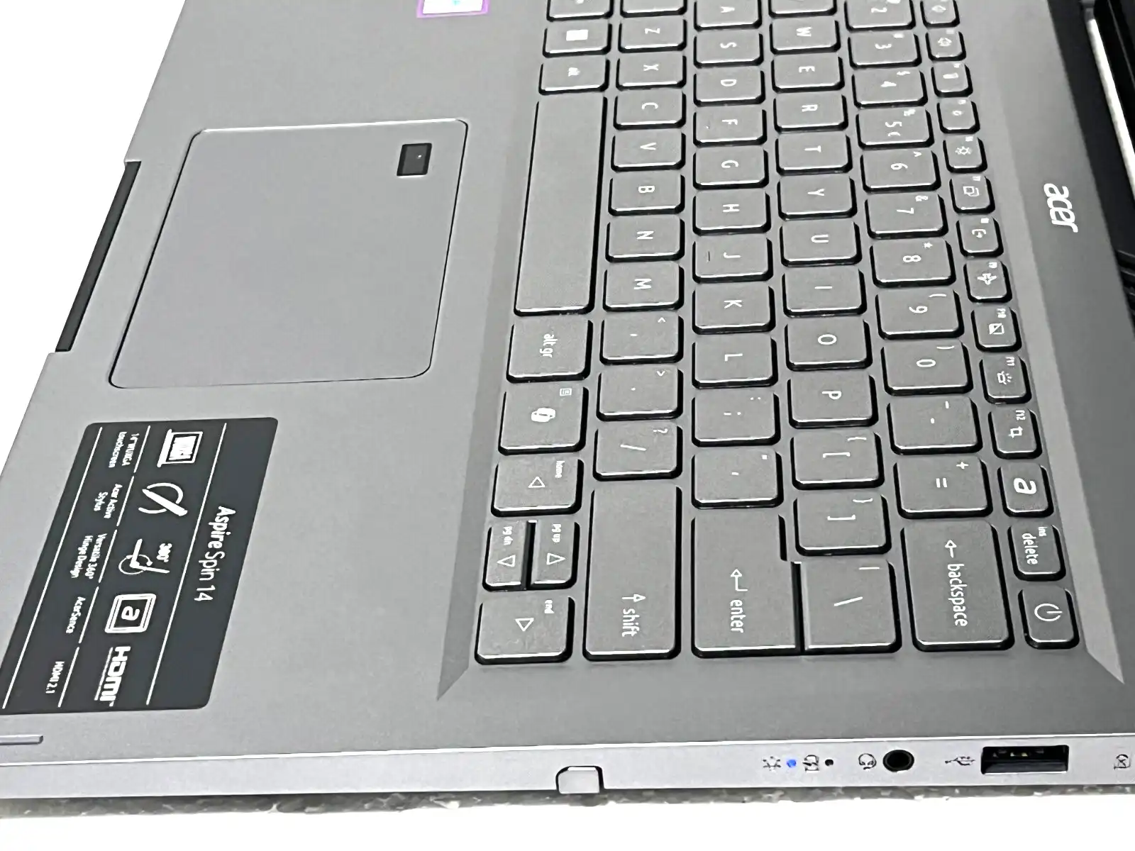 Acer Spin 14 ASP14-51MTN Intel Core 7 CPU 16Gb 512GB SSD 14&quot;  WUXGA Touch Stylus