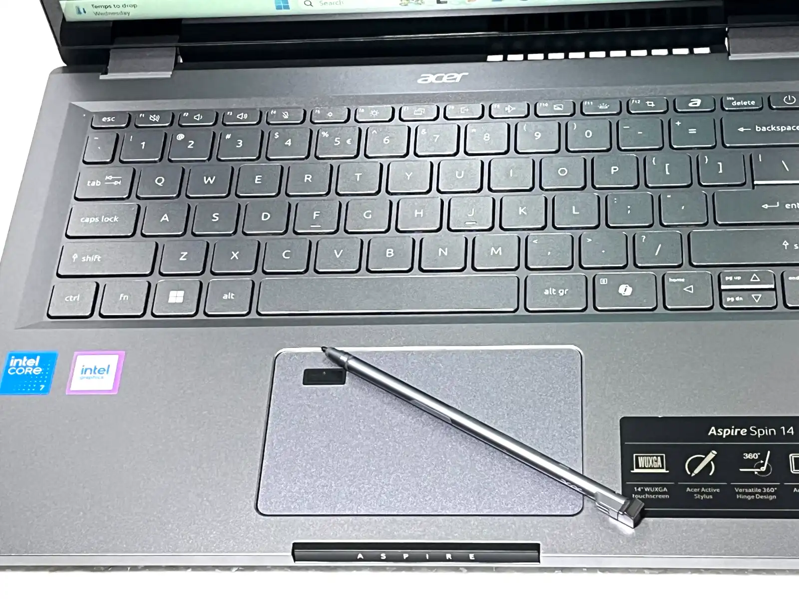 Acer Spin 14 ASP14-51MTN Intel Core 7 CPU 16Gb 512GB SSD 14&quot;  WUXGA Touch Stylus
